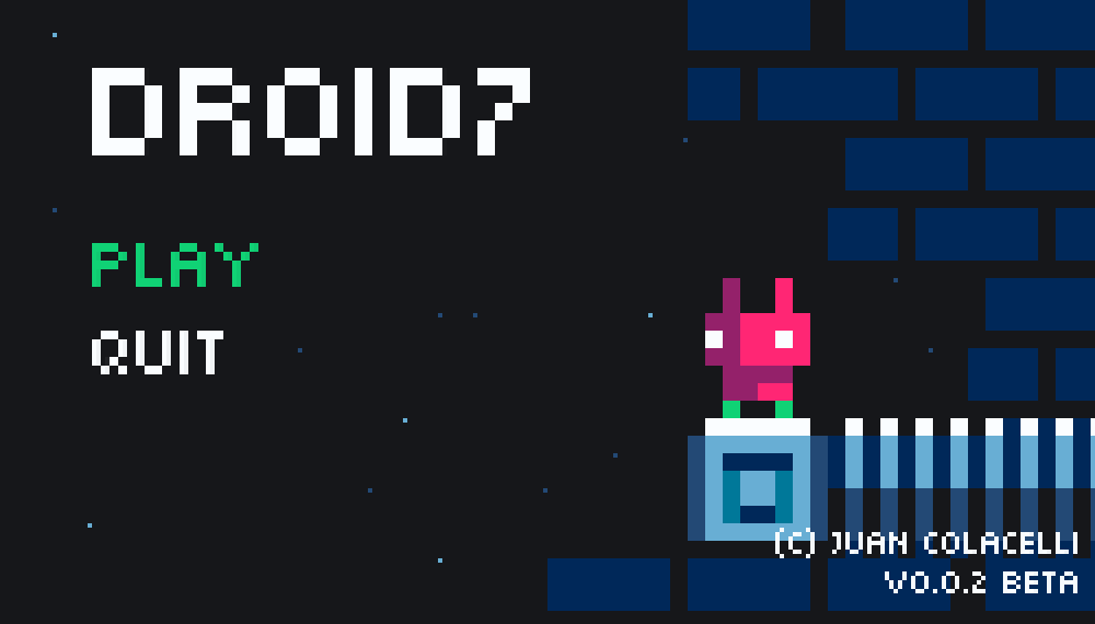 Start screen
